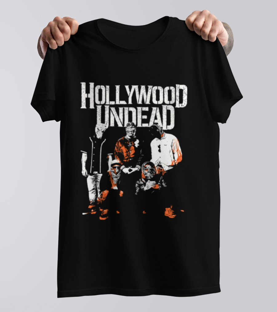 Hollywood Undead Taste Of Chaos 2026 Tour Band Photo T-Shirt