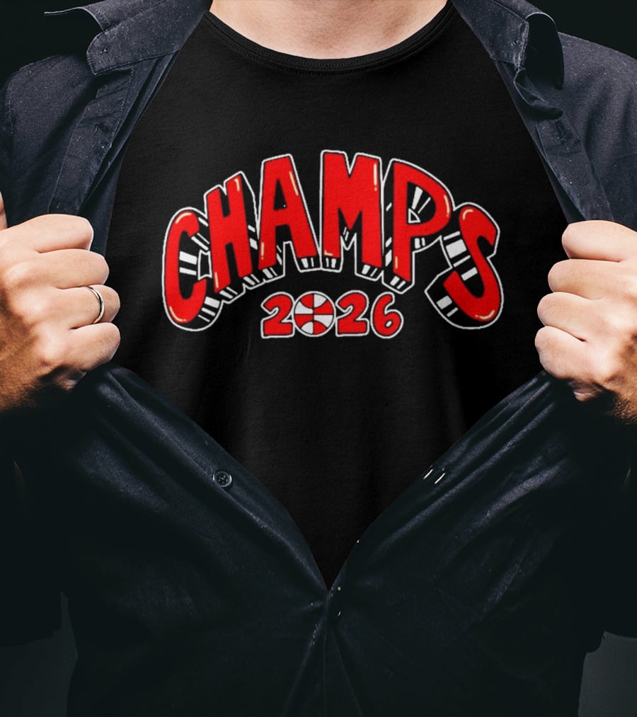CHAMPS 2026 Basketball T-Shirt