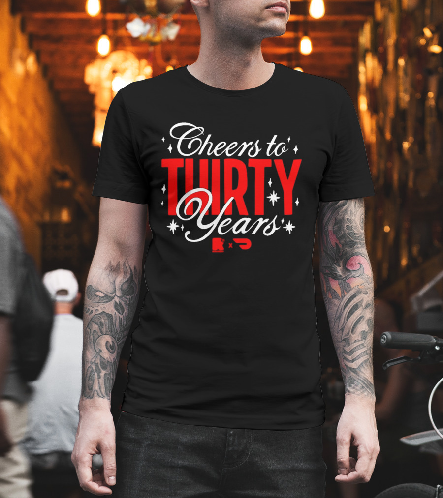 Cheers To Thirty Years Round 21 T-Shirt