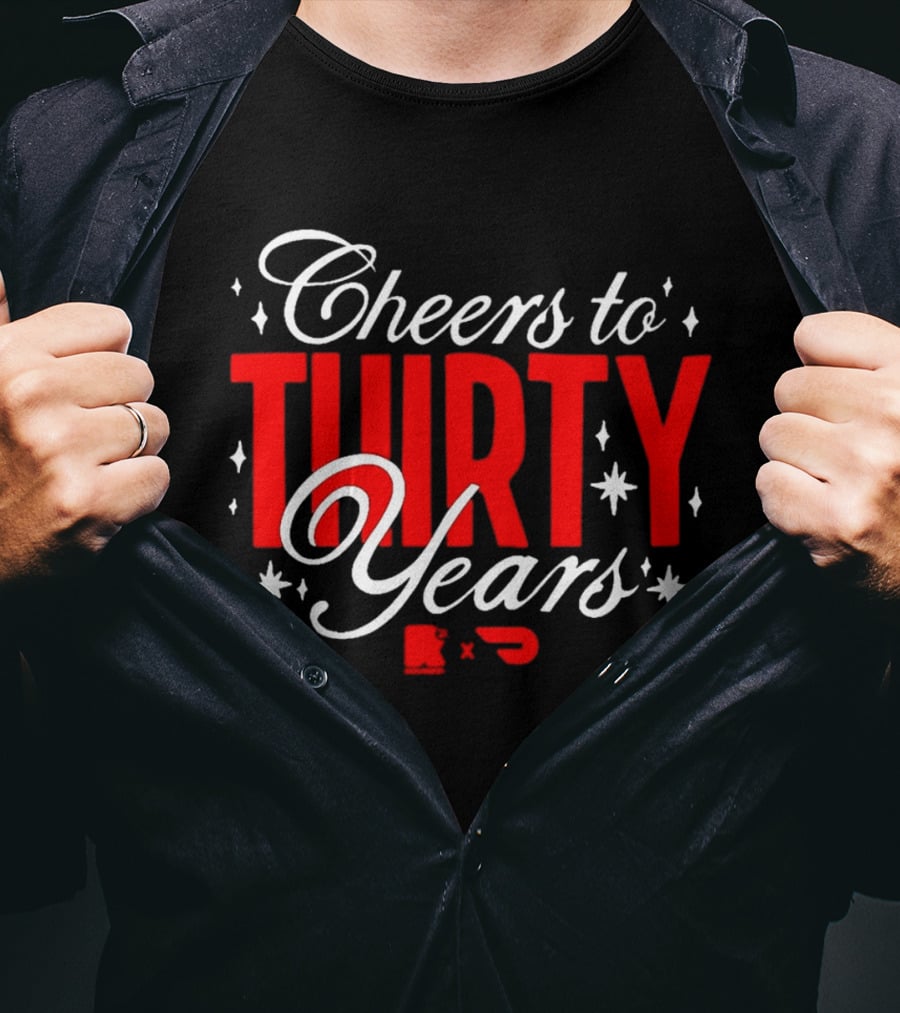 Cheers To Thirty Years Round 21 T-Shirt