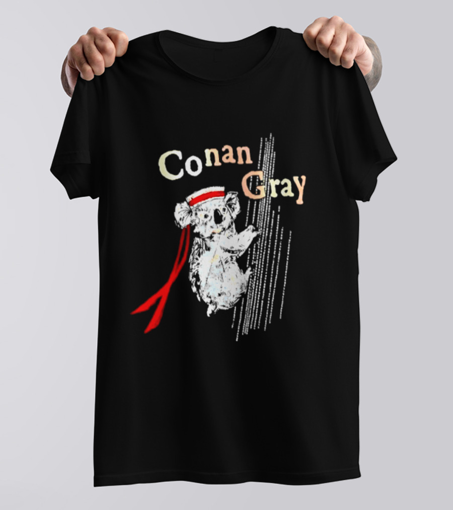 Conan Gray Koala In Red Headband With Stripes Sailor Indie Pop Singer T-Shirt