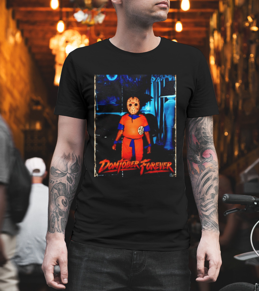 Domtober Forever Jason Voorhees Halloween Fusion T-Shirt