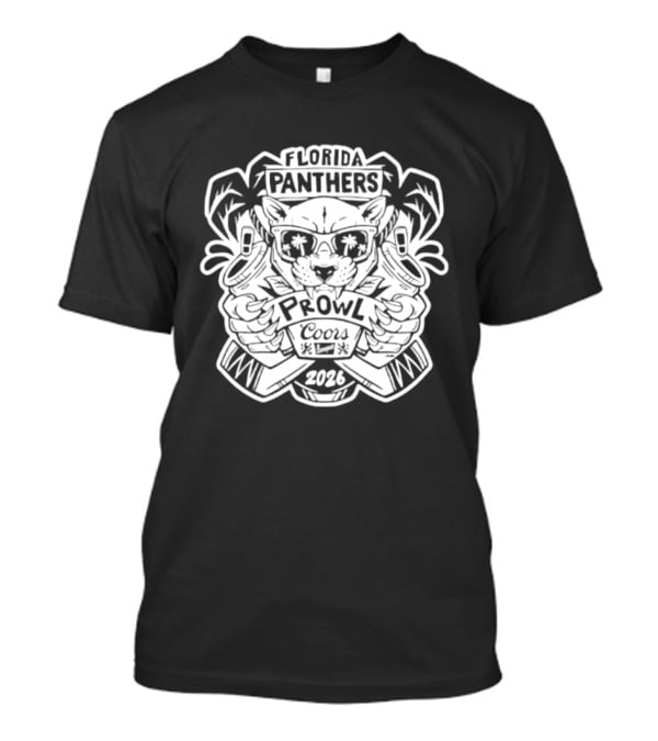 Florida Panthers Prowl Coors Banquet 2026 T-Shirt