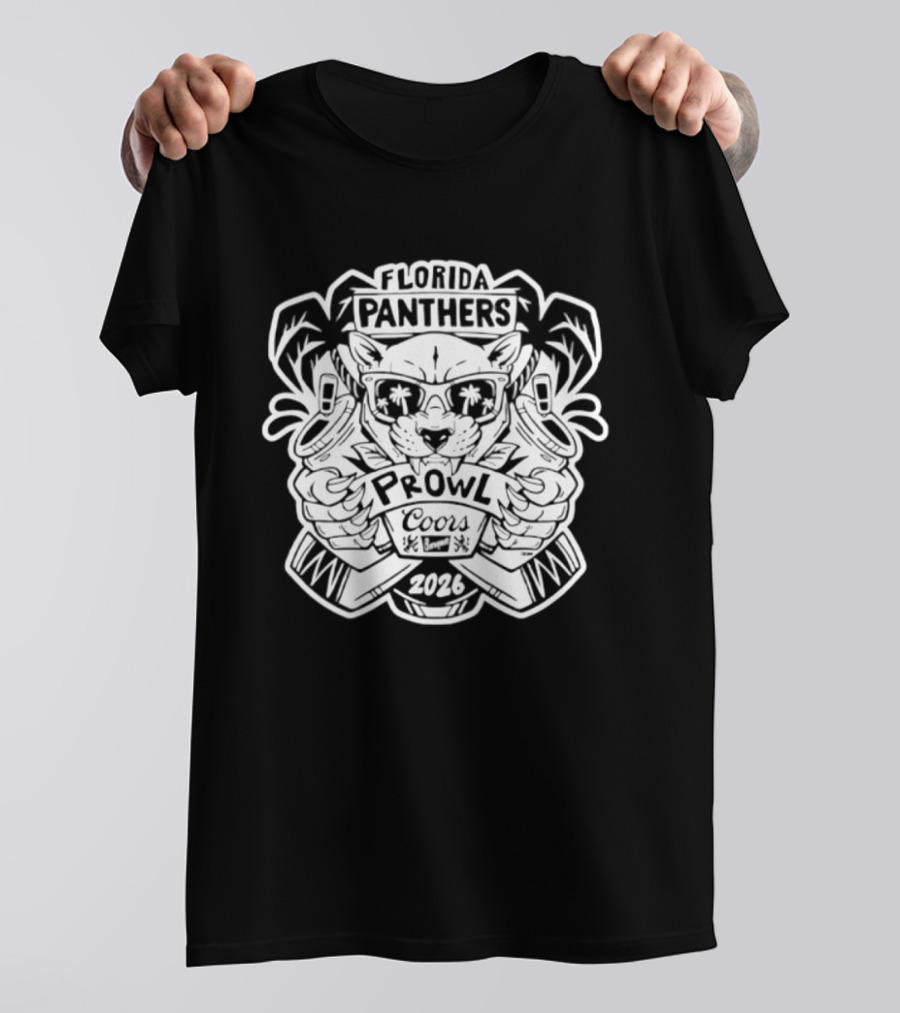 Florida Panthers Prowl Coors Banquet 2026 T-Shirt