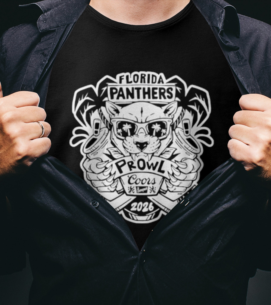 Florida Panthers Prowl Coors Banquet 2026 T-Shirt