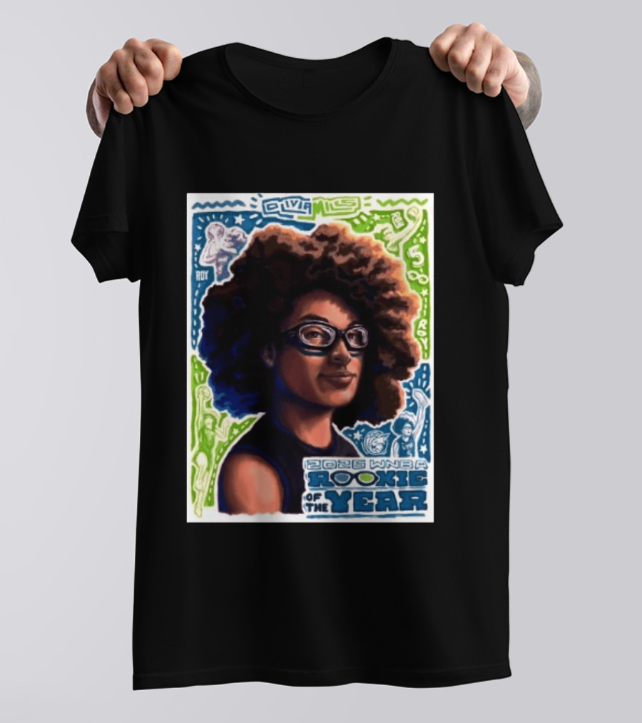 Olivia Miles 2026 WNBA Rookie Of The Year And Kia ROY Honors T-Shirt
