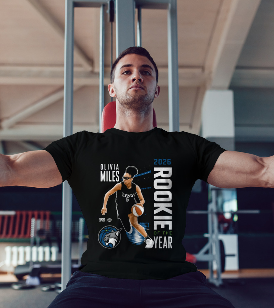 Olivia Miles Lynx 2026 Rookie Of The Year Basketball Legend T-Shirt