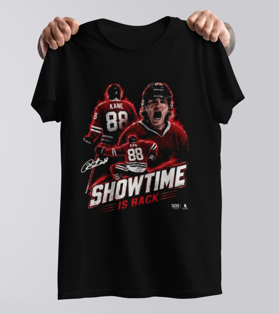 Patrick Kane 88 Showtime Is Back Chicago Trio T-Shirt