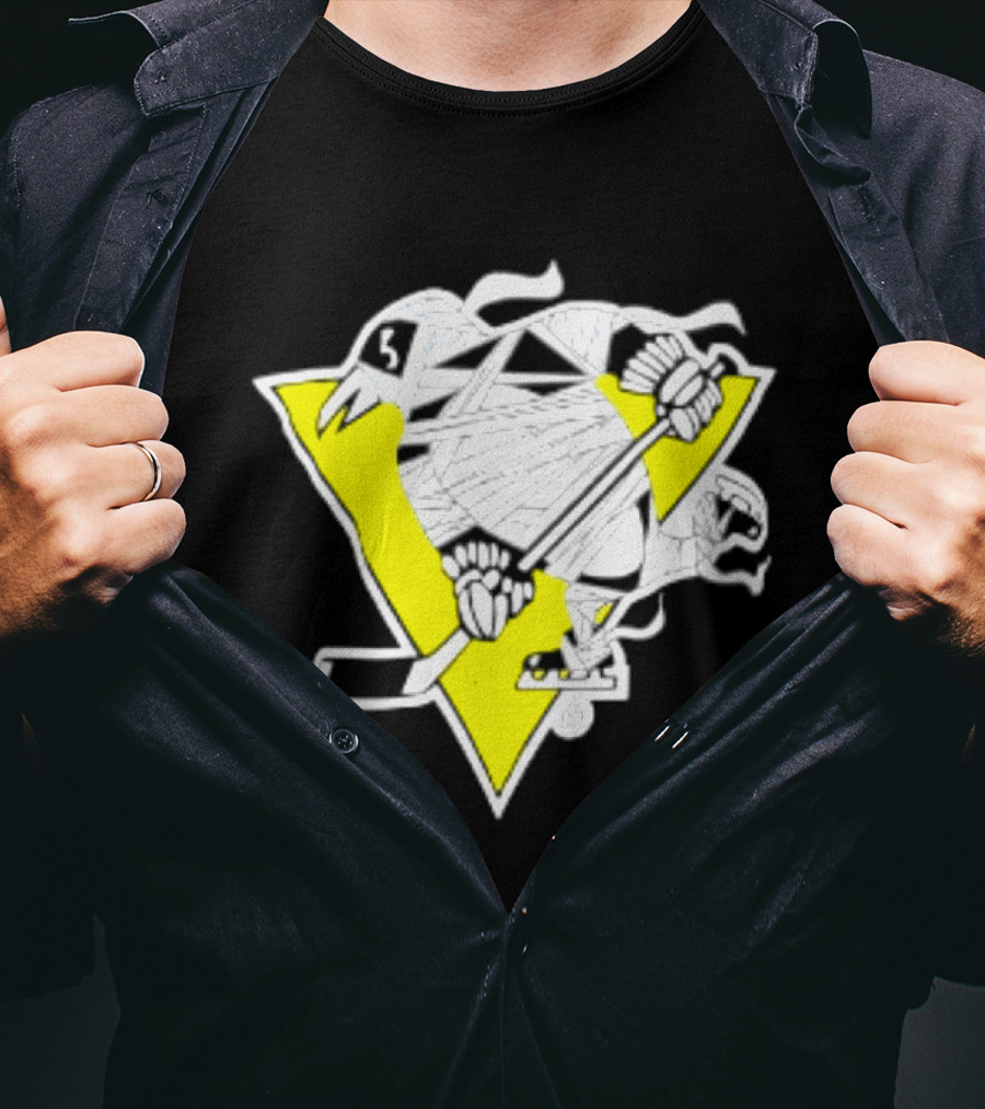 Pittsburgh Penguins Mummy NHL Hockey Team Fan T-Shirt