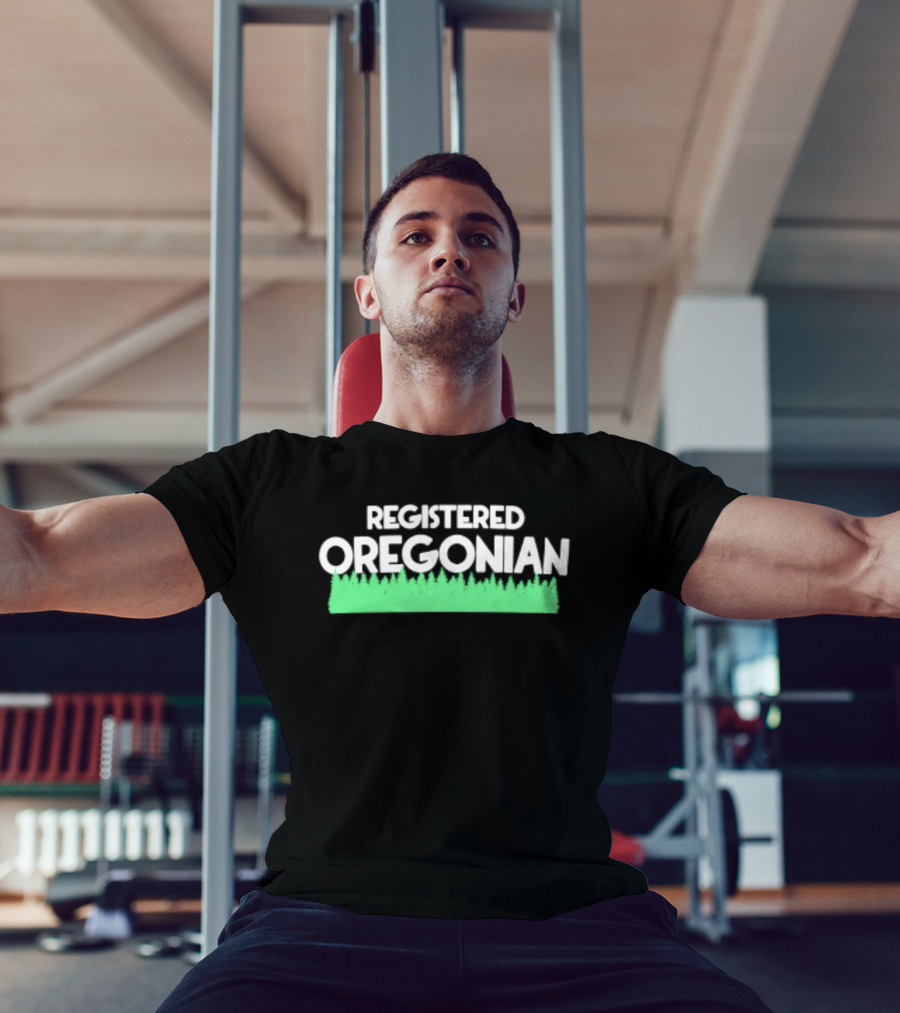 Registered Oregonian Pacific Northwest Oregon T-Shirt