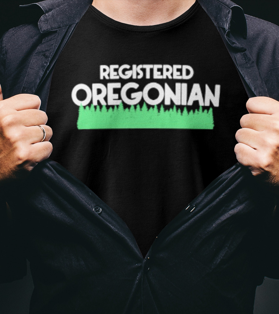 Registered Oregonian Pacific Northwest Oregon T-Shirt