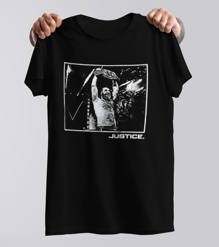 Sami Zayn Justice Served Victory Celebration T-Shirt