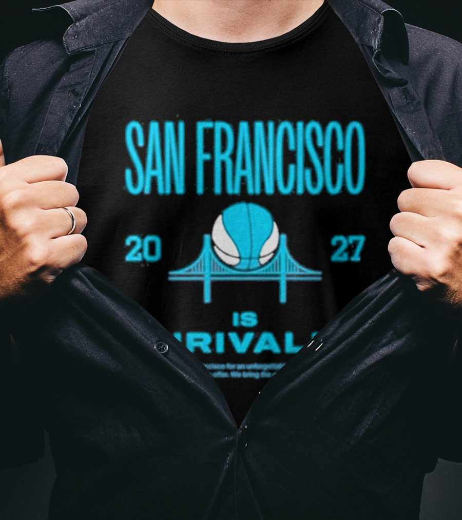 San Francisco 2023 Unrivaled Season 3 Bus Tour T-Shirt