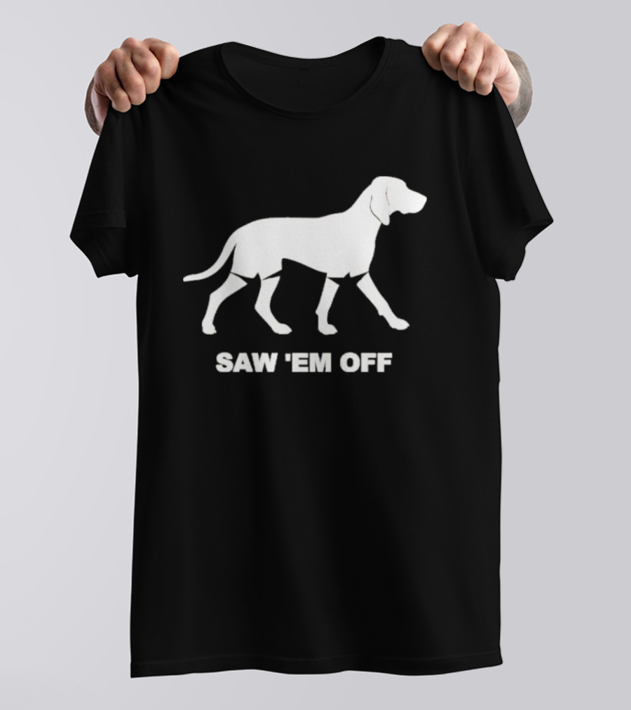 Texas A&M Aggies Saw Em Off Dog NCAA 2026 College Football T-Shirt