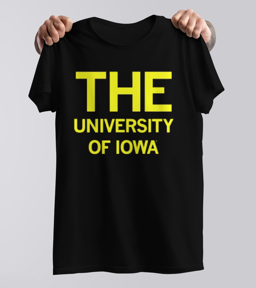The University Of Iowa Bold Yellow T-Shirt