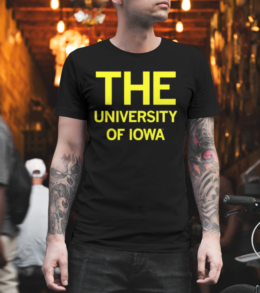 The University Of Iowa Bold Yellow T-Shirt