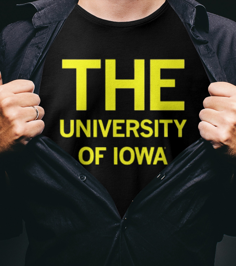 The University Of Iowa Bold Yellow T-Shirt