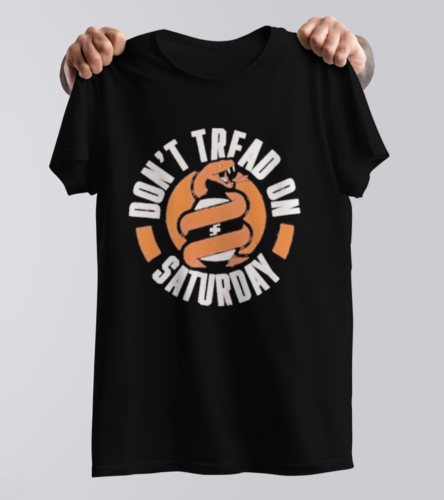 Virginia Tech Hokies Football Don't Tread On Saturday Gametime Spirit T-Shirt