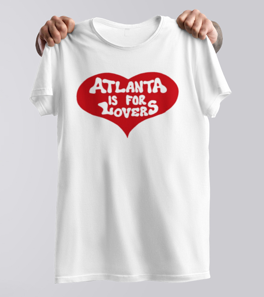 Atlanta Is For Lovers Georgia Heart City Pride T-Shirt
