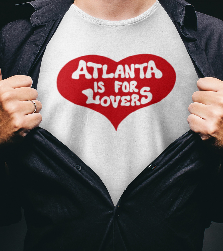 Atlanta Is For Lovers Georgia Heart City Pride T-Shirt