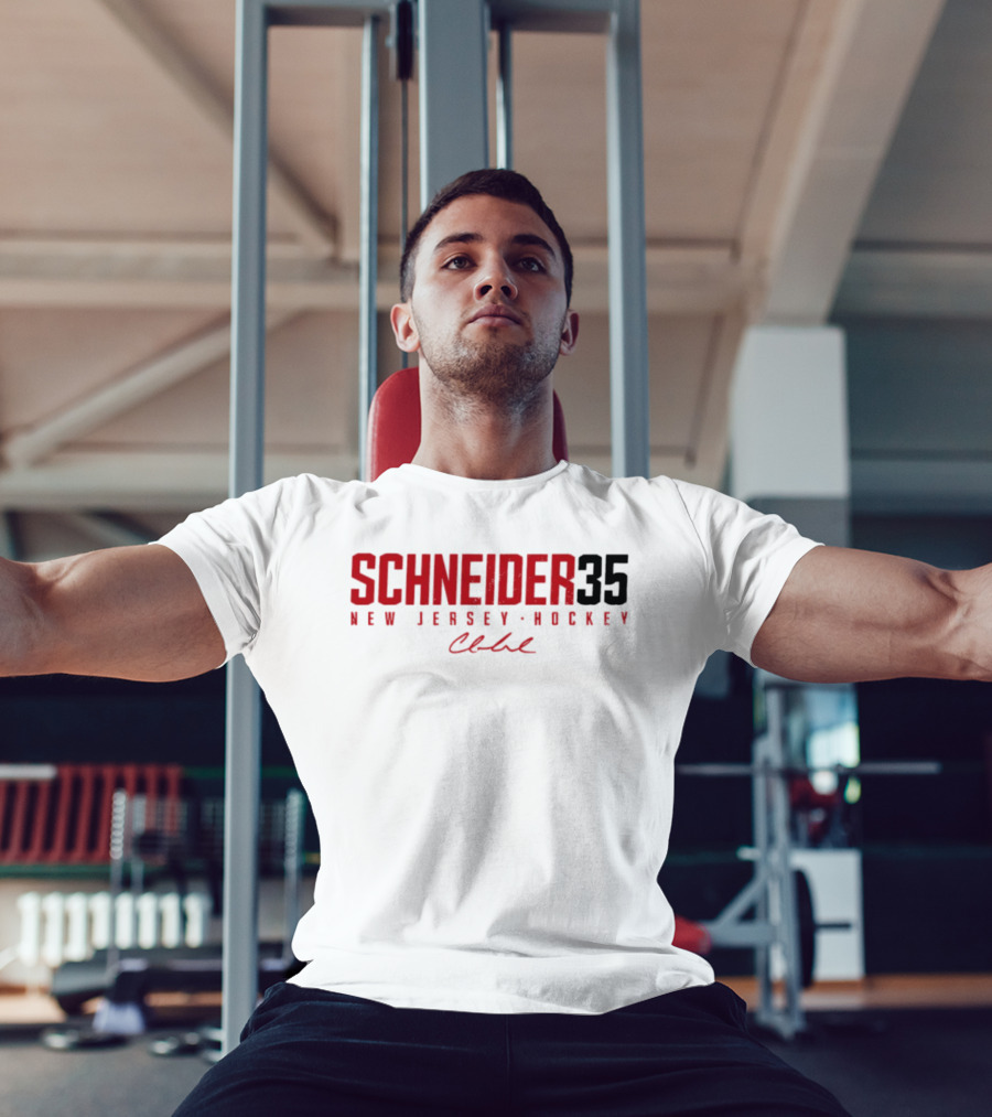SCHNEIDER 35 New Jersey Hockey Club T-Shirt