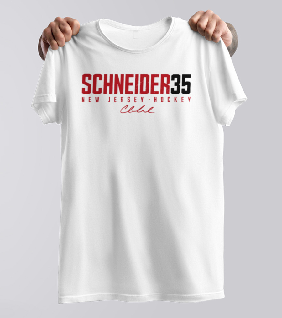 SCHNEIDER 35 New Jersey Hockey Club T-Shirt