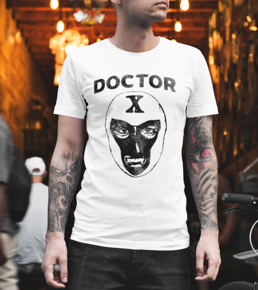 Doctor X Lucha Libre Mask Wrestling Cult T-Shirt