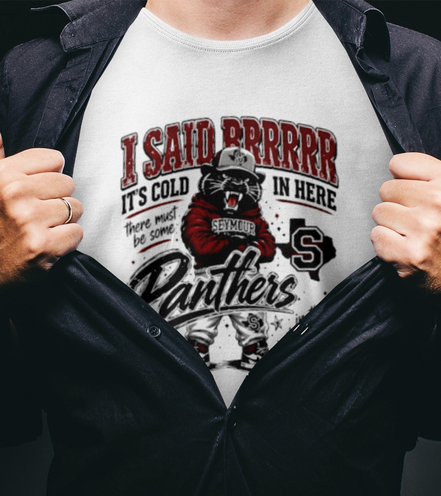 I Said Brrrrr It’s Cold In Here There Must Be Some Panthers In The Atmosphere T-Shirt