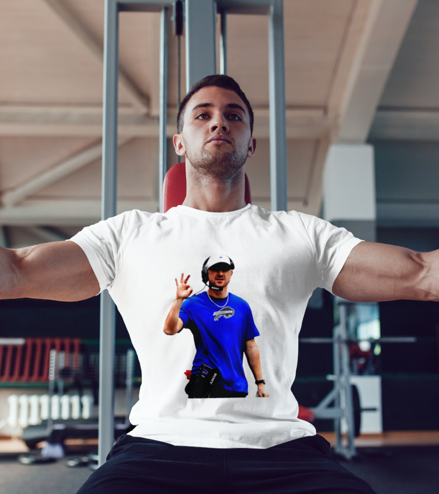 Joe Brady Buffalo Bills Coaching Moments Buffalo T-Shirt