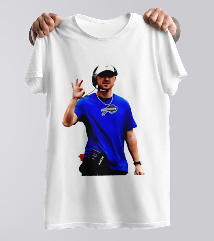 Joe Brady Buffalo Bills Coaching Moments Buffalo T-Shirt
