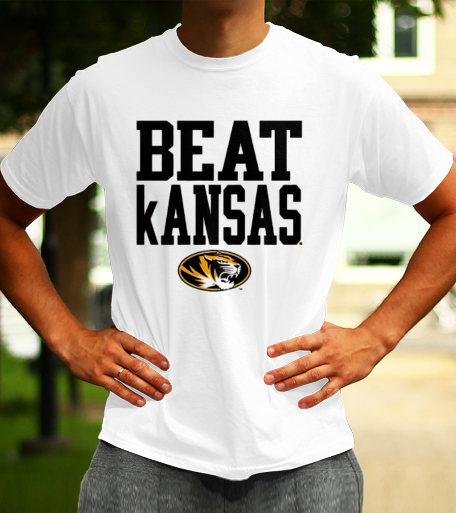 Beat Kansas Missouri Tigers NCAA 2026 T-Shirt