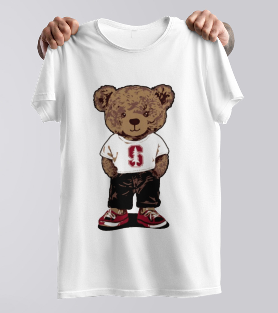 Stanford Cardinal 2026 Teddy Bear NCAA Fan Gear T-Shirt