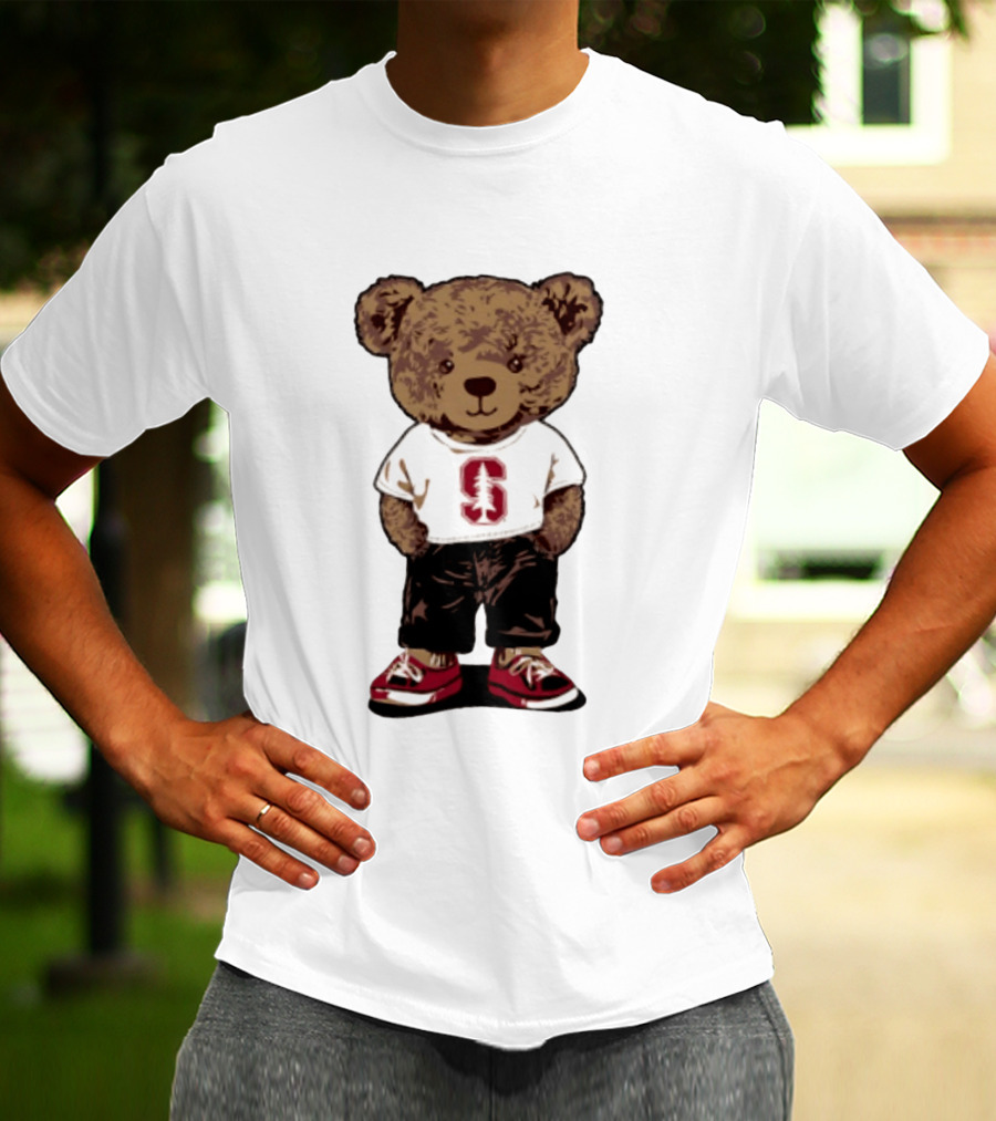 Stanford Cardinal 2026 Teddy Bear NCAA Fan Gear T-Shirt