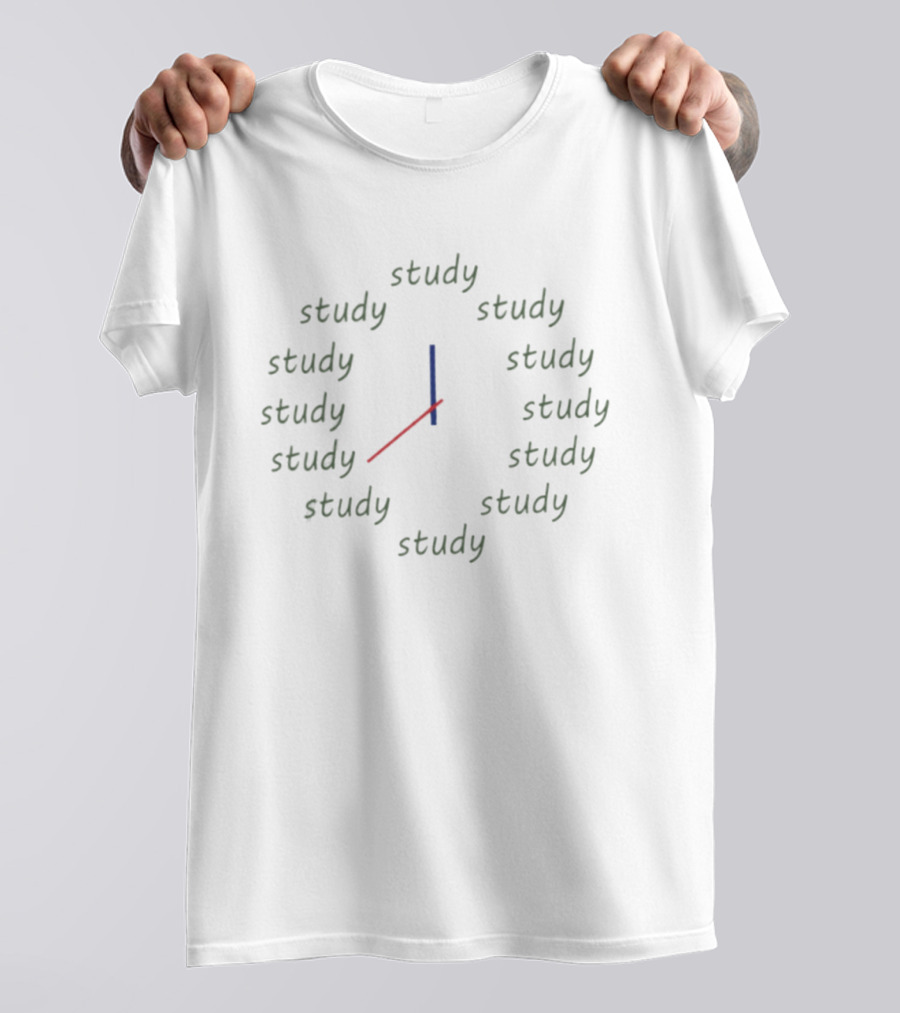 Study Time Student Education Novelty T-Shirt