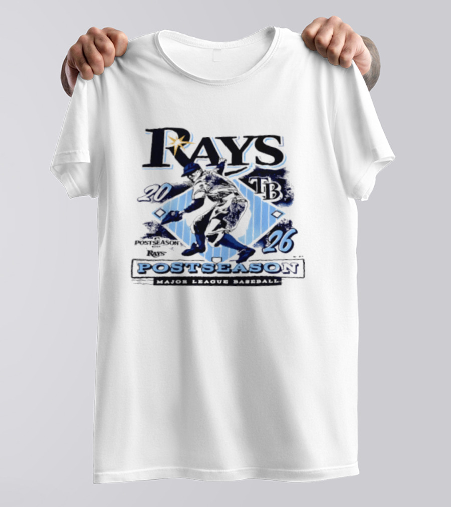 Rays 2026 Postseason Major League Baseball T-Shirt