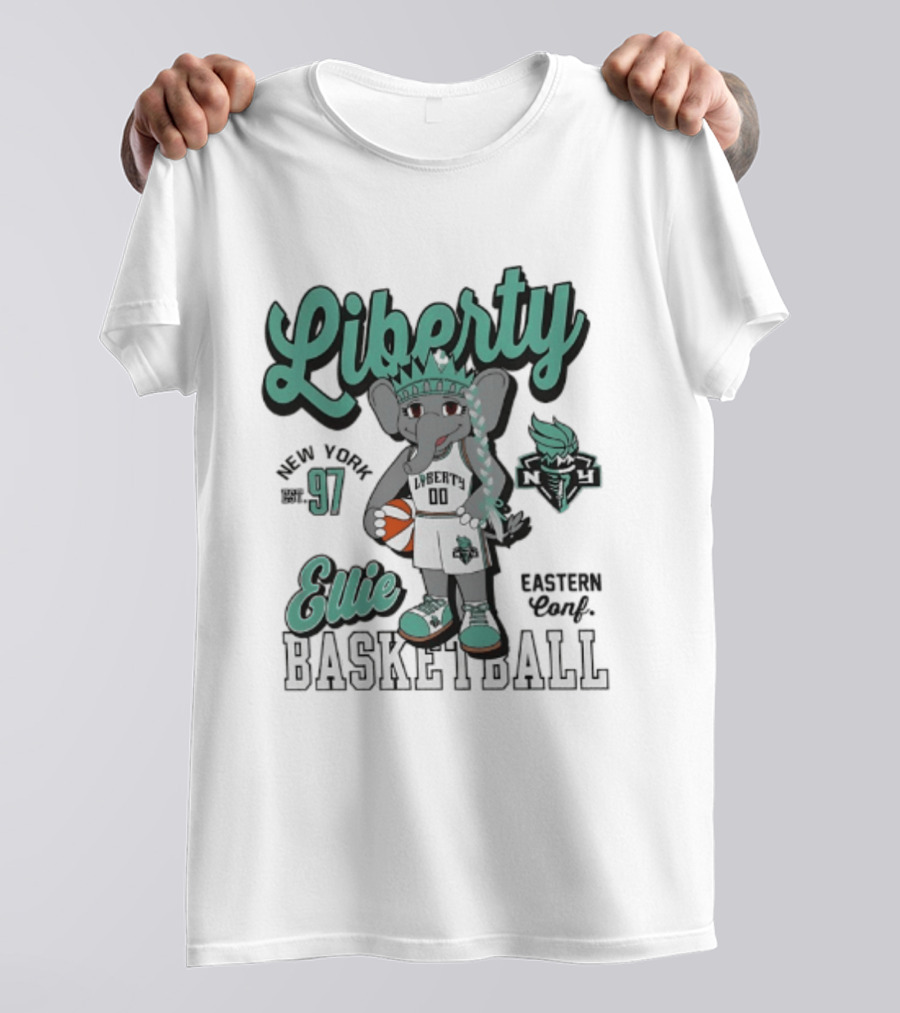 New York Liberty Basketball Ellie Eastern Conf Since 97 T-Shirt