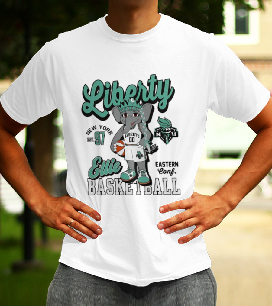 New York Liberty Basketball Ellie Eastern Conf Since 97 T-Shirt