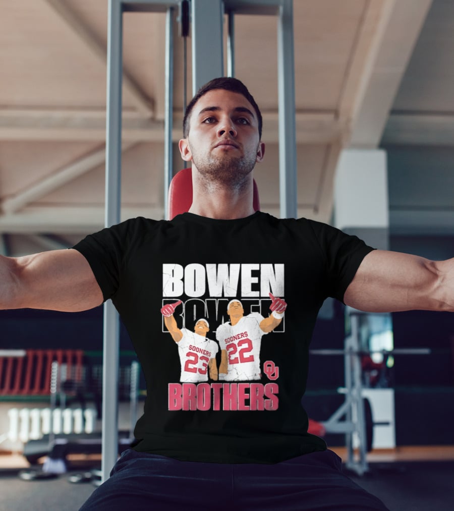 Bowen Brothers Sooners NCAA Football OU T-Shirt