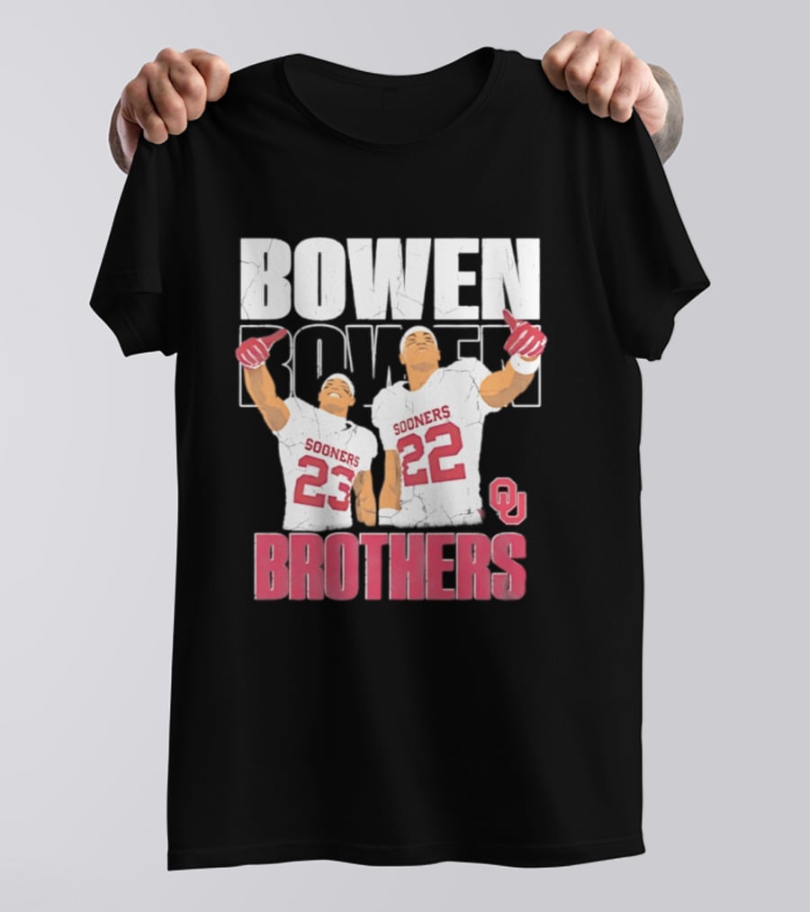 Bowen Brothers Sooners NCAA Football OU T-Shirt