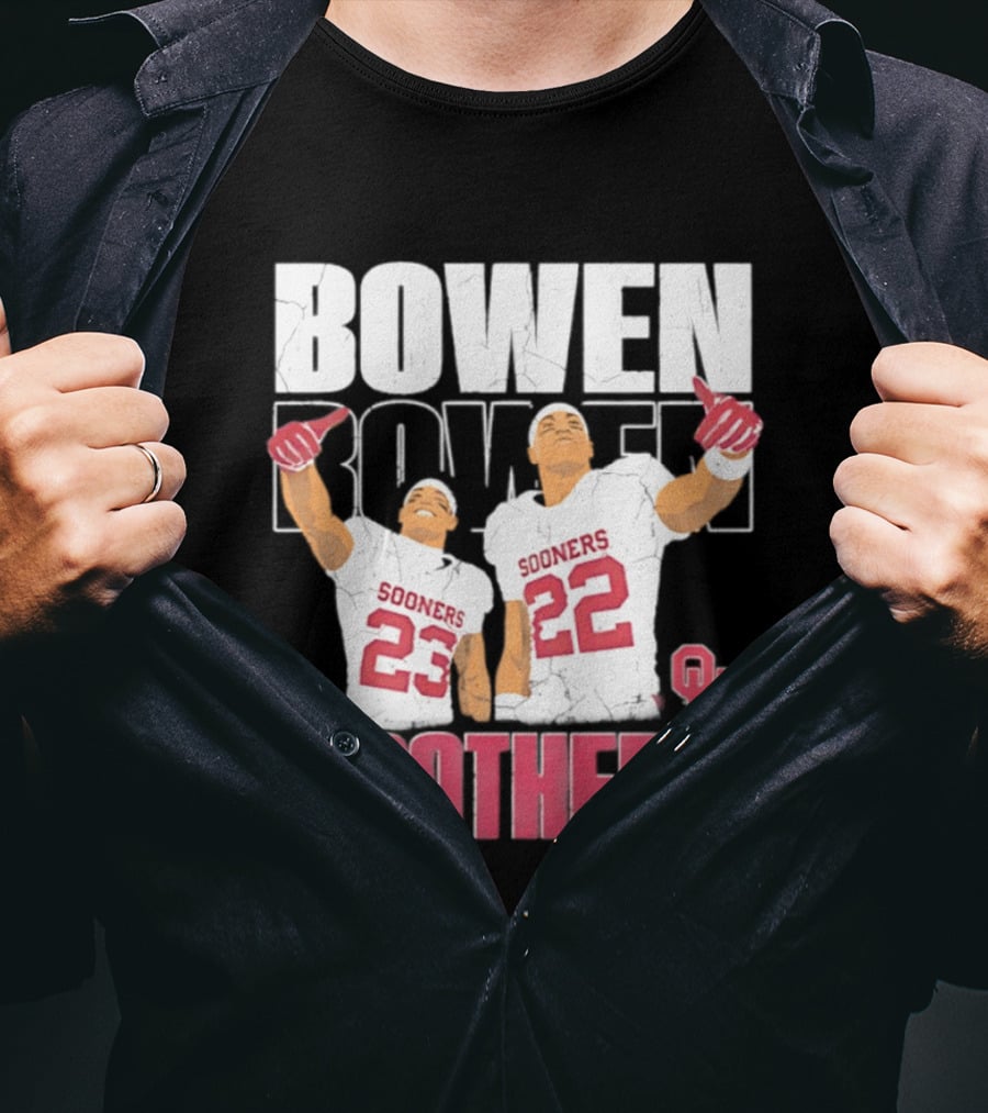 Bowen Brothers Sooners NCAA Football OU T-Shirt