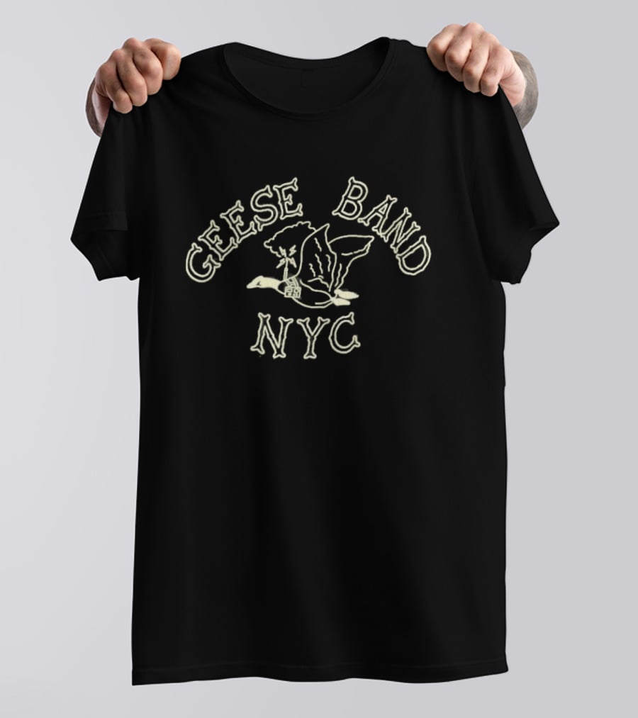 Geese Band 2026 Tour NYC Music Event Merchandise T-Shirt