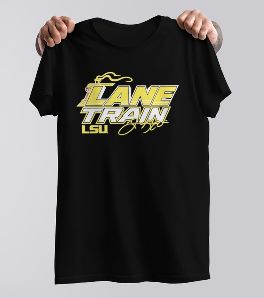 Lane Kiffin LSU Lane Train Football Tigers T-Shirt