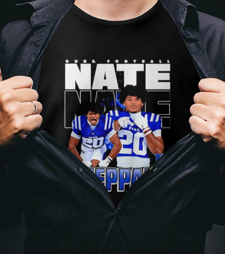 Super Football Nate Sheppard Duke Blue Devils 90s T-Shirt