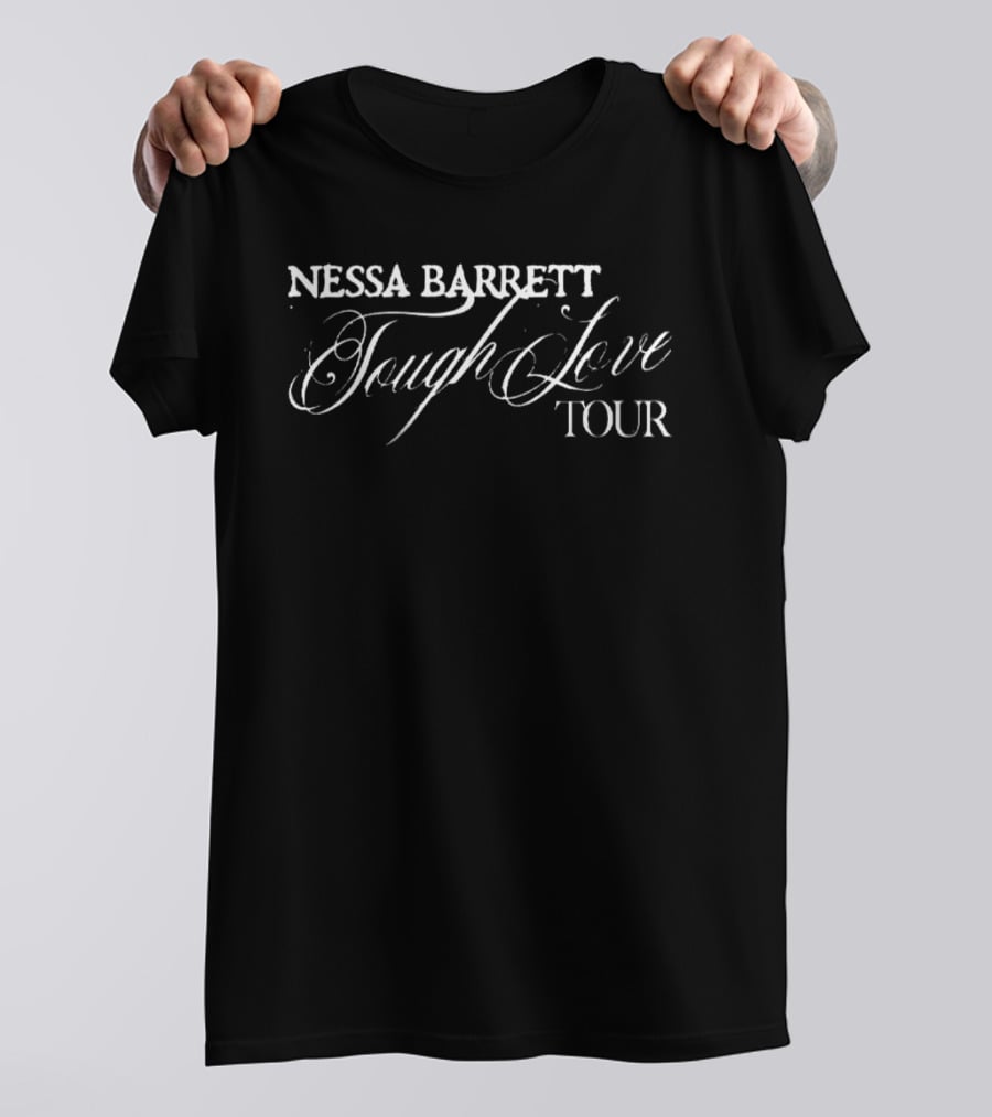 Nessa Barrett Tough Love Tour 2027 Europe Dates T-Shirt