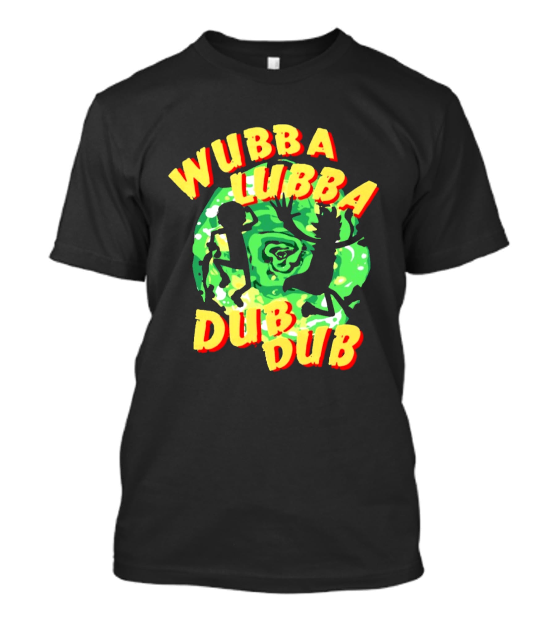 Rick And Morty Wubba Lubba Dub Dub Portal T-Shirt