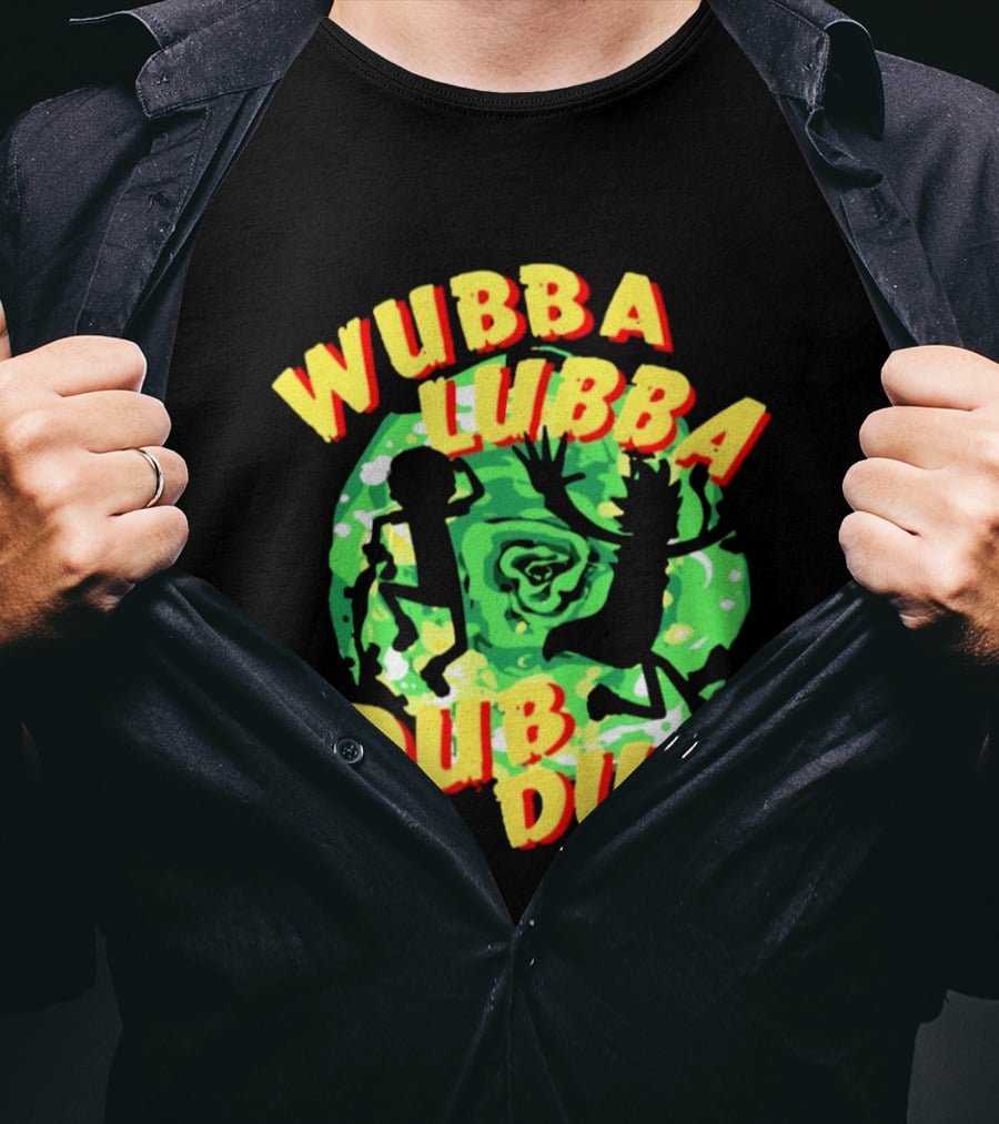 Rick And Morty Wubba Lubba Dub Dub Portal T-Shirt