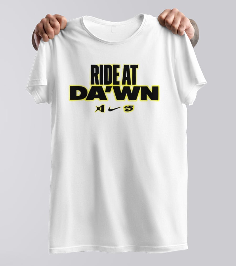 Ride At Dawn A'ja Wilson 22 Nike Basketball T-Shirt