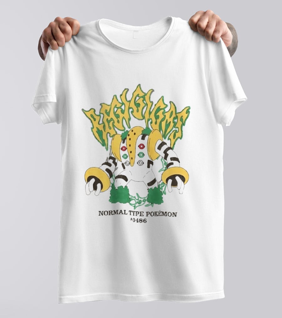 Regigigas Normal Type Pokémon 0486 Pokédex 2026 T-Shirt