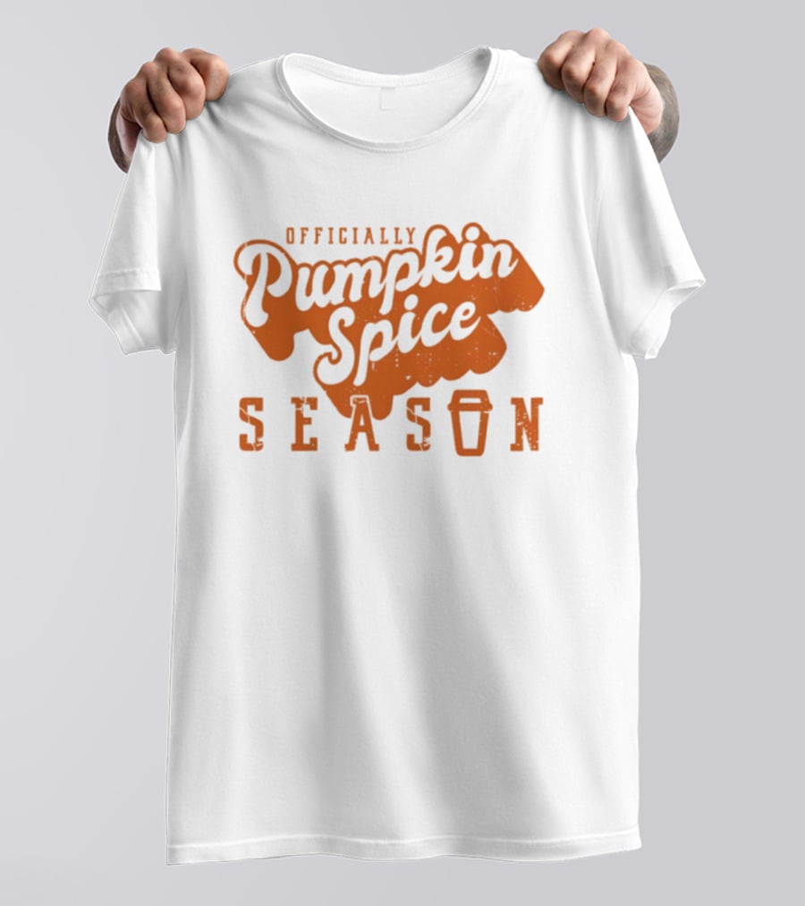 Officially Pumpkin Spice Season Cup T-Shirt