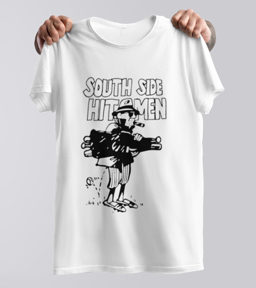South Side Hit Men Chicago White Sox MLB Character With Bat T-Shirt